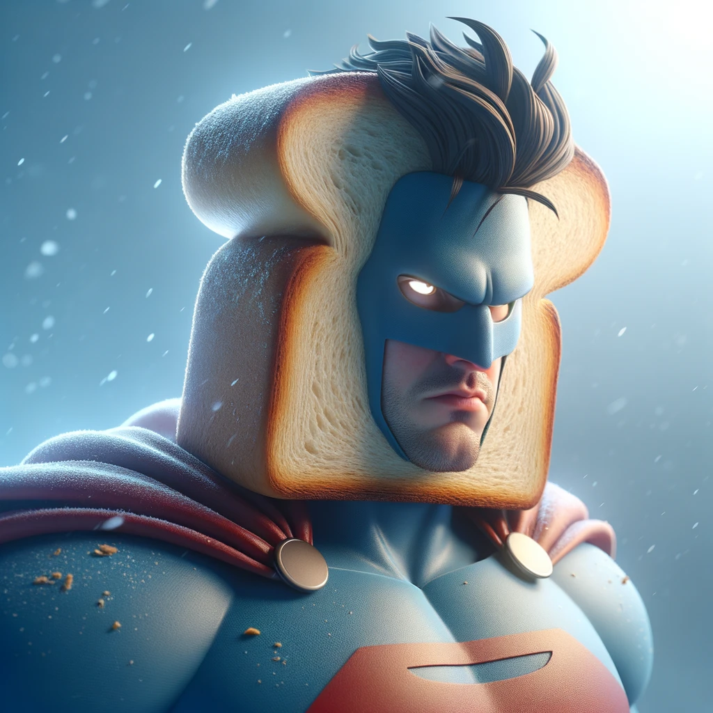 Toastman Superhero